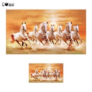 Gazechimp 7 Running Horses Wall Decoration, Canvas Printing Picture, Decoraton Landscape Artwork Ani