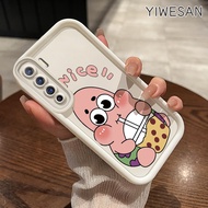 Casing Hp OPPO A91 OPPO F15 OPPO Reno 3 Case pelindung silikon hitam dan putih Pola Celana SpongeBob