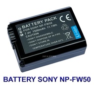 NP-FW50 \ FW50 แบตเตอรี่สำหรับกล้องโซนี่ Camera Battery For Sony Alpha A3000A5000A6000A6300A6500A7A7