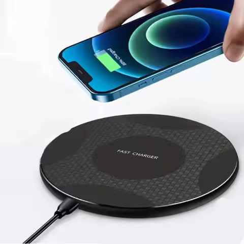 Universal Fast Wireless Charger Stand for iPhone 17-11 X XR Samsung S22 S21 Xiaomi 17 15 14 Android 