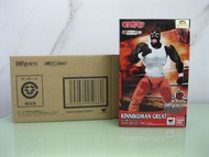 二手 - SHF 筋肉人 - Kinnikuman Great 黑筋肉人 (注意内文) (不接受議價)