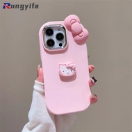 3D Hello Kitty Candy Color Phone Case For Vivo V40 Pro V25 Pro Y7s iQOO Z9 Turbo Z7 Z7X Z9X Neo 3 Ca