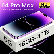 2024 Brand New i14 Pro Max Cellphone 16GB + 512GB Smartphone 5G Legal Sale Mobile Phones COD