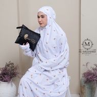 Mukena Mukenah Terusan Remaja Dewasa Jumbo putih