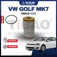 (TIBAO)GOLF MK7 PASSAT B8 A4B8 A4B9 A6C7 Q5 Q7 MACAN ENGINE OIL FILTER (PRICE FOR 1)
