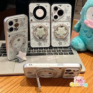 Star Heart Bracket Phone Case For Realme C100 C100i C85 Pro C75X C73 C71 C67 C65S C65 C63 C61 C55 C5