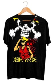 Men's Distro T-Shirt Men's T-Shirt Luffy Skull AMG Men's T-Shirt - BF130