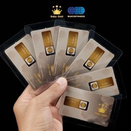 LOGAM MULIA Emas mini 100% ASLI 24Karat Distributor Resmi BabyGold 0.001 gram minigram gold asli