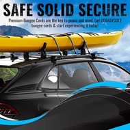 Rubber Bungee Cords Heavy Duty Outdoor Bungee Straps 10 Inch 15 Inch 21 Inch 31 Inch for Cargo Tarps