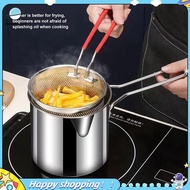 【ouwym9al】Stainless Steel Frying Pan 304 Stainless Steel Accessories Mini Oil-Saving Pan