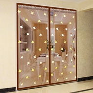 ஐ✒ Mosquito door curtain Avoid holing Velcro anti-mosquito magnetic superior bedroom curtain window screen summer home ventilation screen door against flies