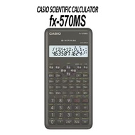 CASIO SCIENTIFIC CALCULATOR 2-LINE DISPLAY 401 FUNCTIONS AAA BATTERY OPERATE fx-570MS 2nd EDITION