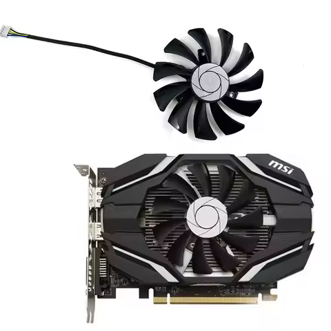 MSI 85mm 4pin HA9010H12F-Z Cooler Fan Replace For MSI P106 Geforce RX 460 GTX 960 1060 AERO ITX Grap