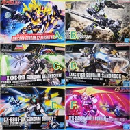 HG 1/144  機動戰士高達模型🔵 A.BB戰士 391 *獨角獸2號 UNICORN GUNDAM 02 BANSHEE NORN  🟠B. 機血的孤兒 043*阿斯莫迪 GUNDAM ASMD