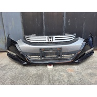 JDM Honda Insight Bumper ZE2 Front Bumper With Bumper Lamps Lights & Grill Grille Sarong Black Colou