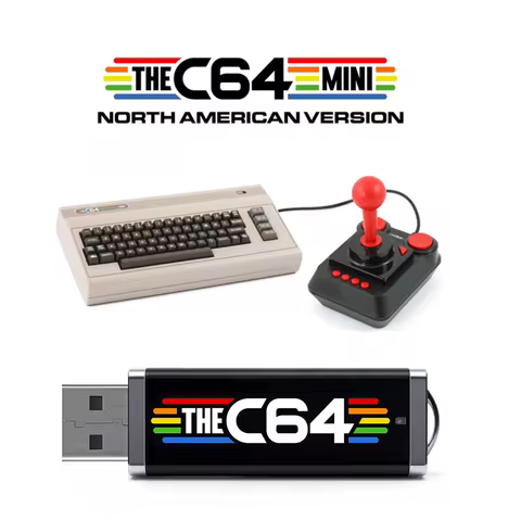 NEW 8896 C64 Mini Game Consoles black BIG Pack V3 Video Game Sticks with Retro Video Games for C64MI
