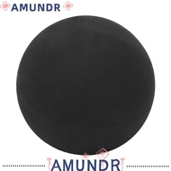 AMUNDR Rubber Squash Balls, Black Double Yellow Dot Squash Ball, Squash Racket Supplies 40MM Trainin