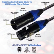 Xlr female to male