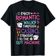 Funny Slot Machine Gambling Casino Gambler Vegas Gift Idea Gift T-Shirt