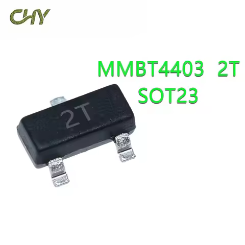 100PCS/Lot MMBT4403 MMBT4403LT1G 2T SOT23 MMBT4403LT1 2N4403 600mA 40V SOT-23 PNP SMD Transistor new