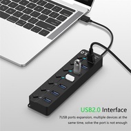 7 in 1/ 4 in 1 USB3.0 2.0 HUB Adapter Multi-Independent Adapter Desktop Dock Laptop Accessories