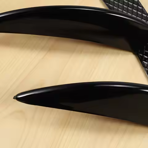 N60R-Car Rear Bumper Lip Spoiler Canards For Mercedes Benz W176 A200 A250 A45 AMG