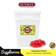 Cherry Mate Repack 100g / Cherry Maraschino / Cherry Tangkai Merah / Buah Cherry Dengan Tangkai / Bu
