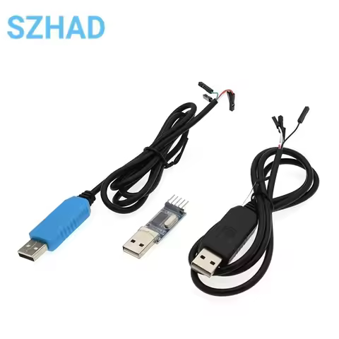 PL2303 PL2303HX/PL2303TA USB To RS232 TTL Converter Adapter Module With Dust-proof Cover PL2303HX Fo