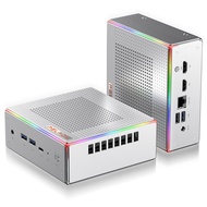 PELADN HA-4 7840HS Mini PC, AMD Ryzen 7 7840HS (8C/16T, Up to 5.1GHz) Win11 Pro, 16GB DDR5 5600Mhz R