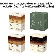 MAXIM KANU Latte, Double shot Latte, Triple  shot Latte, Decaf Latte (Korean KANU coffee)