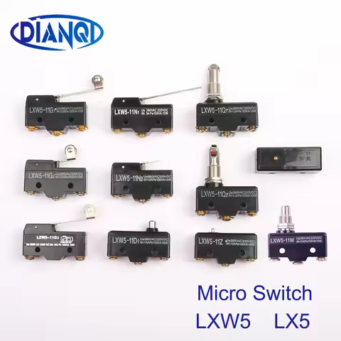 LXW5 11N1 11N2 11G1 11G2 11G3 11Q1 11Q2 11D1 11Z LX5 travel witches button Limit Switch 3 Screw Term