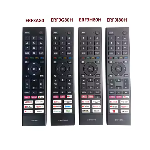 ERF3I80H ERF3G80H ERF3A80 ERF3H80H Remote Control for Hisense Smart Android TV ERF3C80H ERF3D80H ERF
