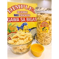 DIMPLES RICE CRACKERS Gawa sa Bigas