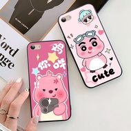 Vivo vivo y53 / vivo y55 2015 / vivo x9 / vivo y71 case with super cute pink loopy print