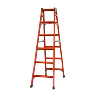โปรลดแรง! บันไดเหล็กอเนกประสงค์ ทรง A-I SANKI 6 ขั้น สีส้ม A-I FRAME MULTIPURPOSE LADDER SANKI 6-STE