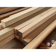 Kayu Balau Solid Wood 4" x 4" (4 ft)