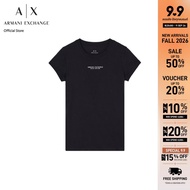 Armani Exchange เสื้อยืดผู้หญิง รุ่น XW001455-AF10356-MC021 - สีดำ