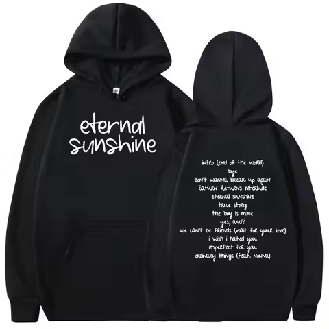 Ariana Grande Eternal Sunshine 2024 New Album Hoodie Men Women Casual Fashion Pullover Oversized Swe