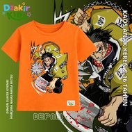 DZAKIR KIDS Viral Premium Anime Children's T-Shirt Gyomei Himejima Namu Amida Butsu Aesthetic Boys &