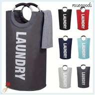 ROSEGOODS Extra-Large Laundry Basket, Vertical 82L Waterproof Laundry Basket, Multi-Purpose Durable 