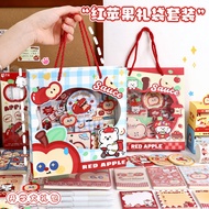 Apple Duoduo Stationery Set Cute Student School Supplies Spree School Season Stationery Gifts Souven