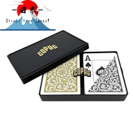 [Direct from Japan]
Copag Poker Size Jumbo Index 1546 Playing Cards (Black Gold Setup)