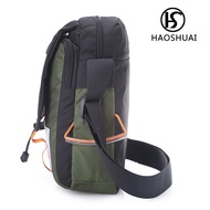 HAOSHUAI Men Sling Bag Tactical Bag Waterproof Crossbody Bag for Men Bag Messenger Bag for Men