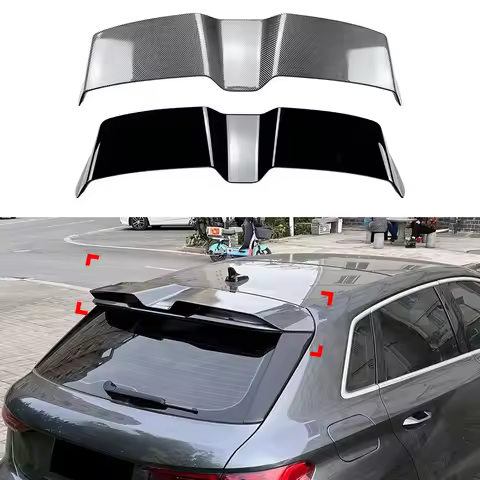 Suitable For Audi A3 8Y Sportback Hatchback 2021 + Top Wing Tail Spoiler Exterior Modification