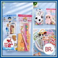 [New Year Gift] Set of cute school supplies for children - Meaningful Student Gift Set, June 1, Mid-