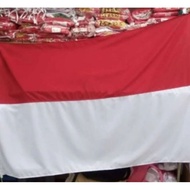 MERAH (1 pcs) Red-white flags,/ cloth flags,/ flags, red-white cloth flags, red-white flags, Indones