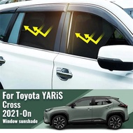Car Window Sunshade For Toyota YARiS Cross XP210 2021 2022 2023 2024 Customized Car Sunshade Visor W