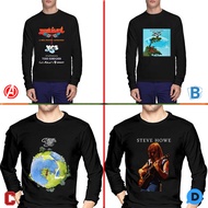 New Longsleeve Tshirt YES Band Tshirt 100% Cotton Black | Size SML XL XXL 3XL 4XL | Long sleeve t-sh