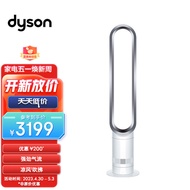 Dyson（Dyson）AM07 Bladeless electric fan Floor Fan Strong Stable Airflow Import Air Circulator Silver