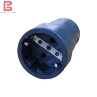 INDUSTRIAL SOCKET 2P 2 PIN FT-212-B BLACK FORT
